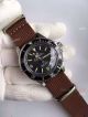 Fake Rolex Oyster Submariner Watch Stainless Steel Brown Nylon Strap (3)_th.jpg